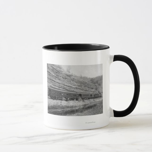 Tasse Train sur Burlington et Missouri (Droite)