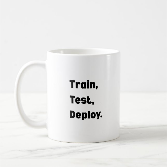 Tasse Train Test Déployer – Workflow Ingénieur IA  (Gauche)