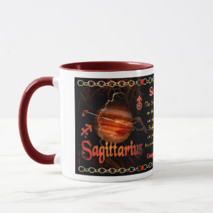 Tasse Tranchant de zodiaque de Sagittaire de Scorpion de