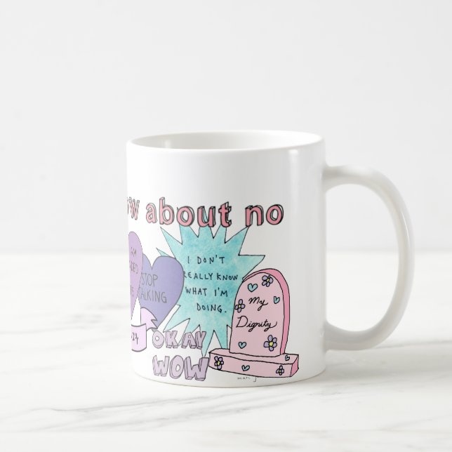 Tasse transparente de collage de Tumblr (Droite)