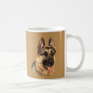 Tasse très belle allemande de berger