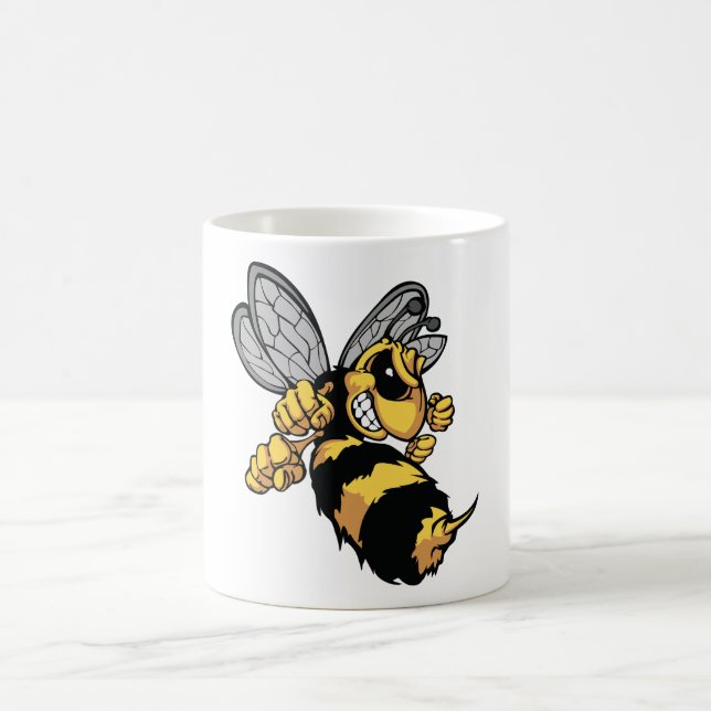 Tasse très fâchée d'abeille (Centre)