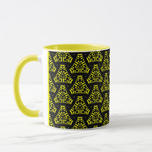 Tasse Triangles Starship - Jaune