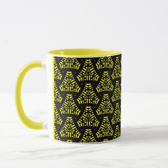 Tasse Triangles Starship - Jaune (Gauche)