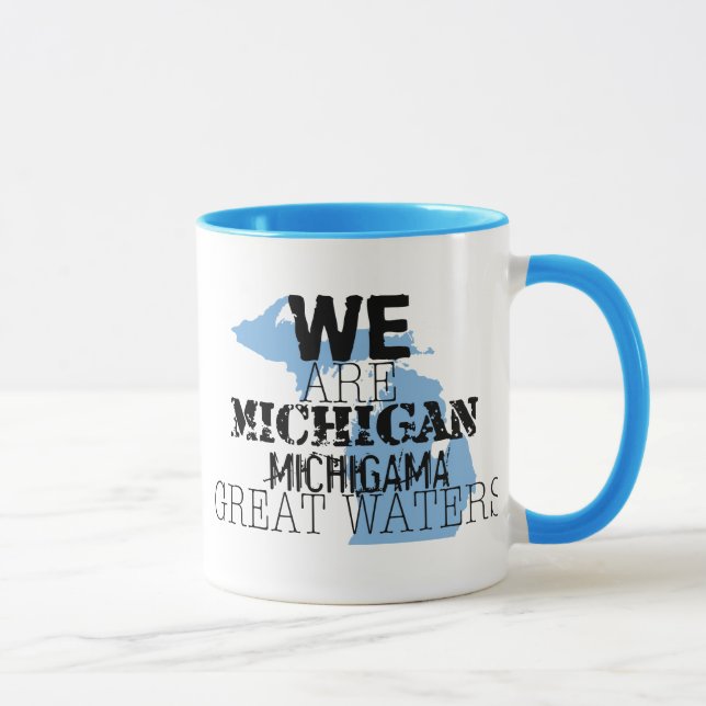 Tasse Tribal Michigan Michigama Great Waters vers le nor (Droite)