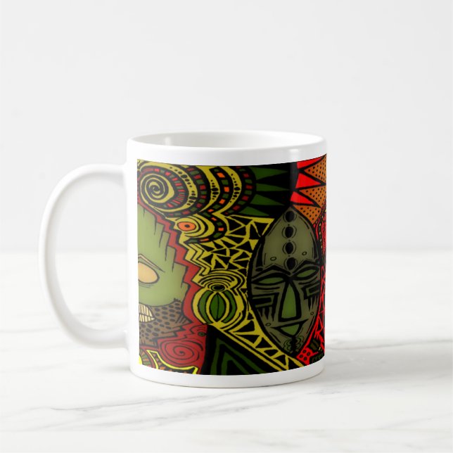 Tasse tribale (Gauche)