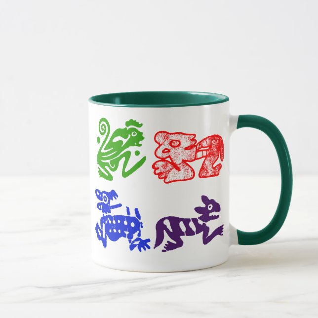Tasse tribale des animaux 2 (Droite)
