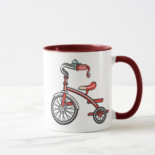 Tasse tricycle rétro, tricycle rétro