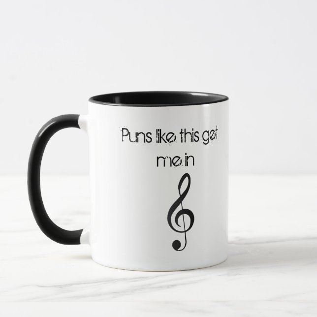 Tasse triple de calembour (Gauche)