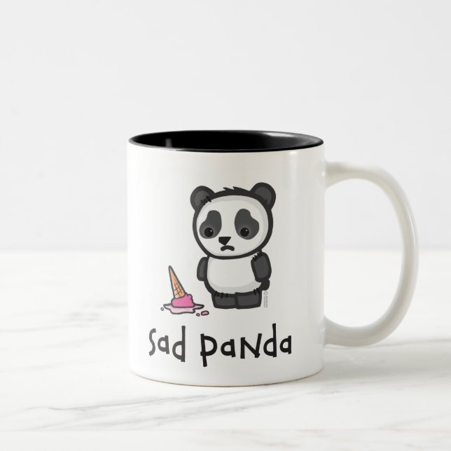 Tasse triste de panda (Droit)