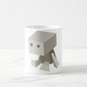 Tasse triste de robot