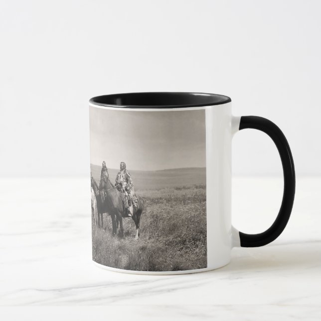 Tasse Trois chefs de Blackfeet de Piegan - cru (Droite)