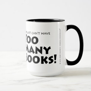 Tasse Trop de livres