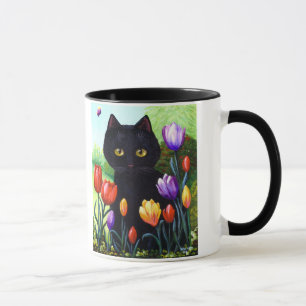 Tasse Tulipes originales mignonnes Creationarts d'art de