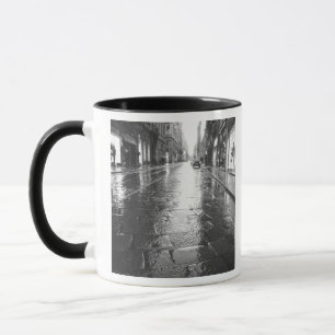 Tasse Turin Italie, Rue humide Soir