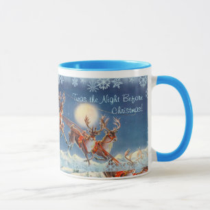 Tasse 'Twas la NUIT AVANT NOËL par SHARON SHARPE