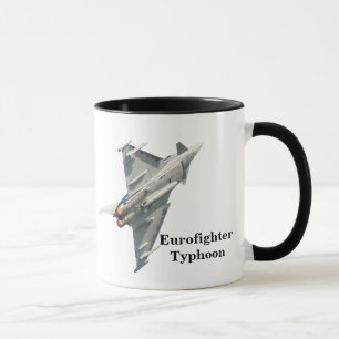 Tasse Typhon de l'Eurofighter avec monogramme