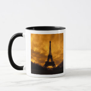 Tasse UE, France, Paris. Tour Eiffel.