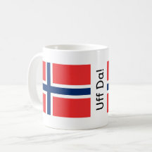 Tasse Uff Da Norvégienne