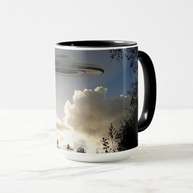 Tasse UFO Ufology Alien Coffee Cup (Devant droit)