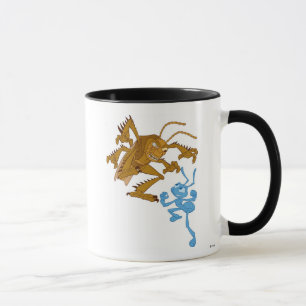 Tasse Un bug's Life Hopper et Flik combat Disney
