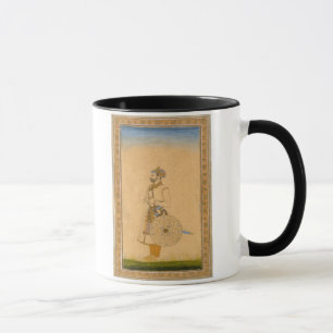 Tasse Un dirigeant, position, avec l'épée et le