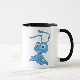 Tasse Un flik de la vie d'un chien avec des bras croisés