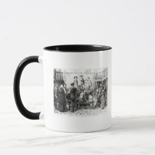 Tasse Un jeu dans une cour d'auberge de Londres