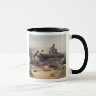 Tasse Un jour tranquille dans la batterie de diamant,