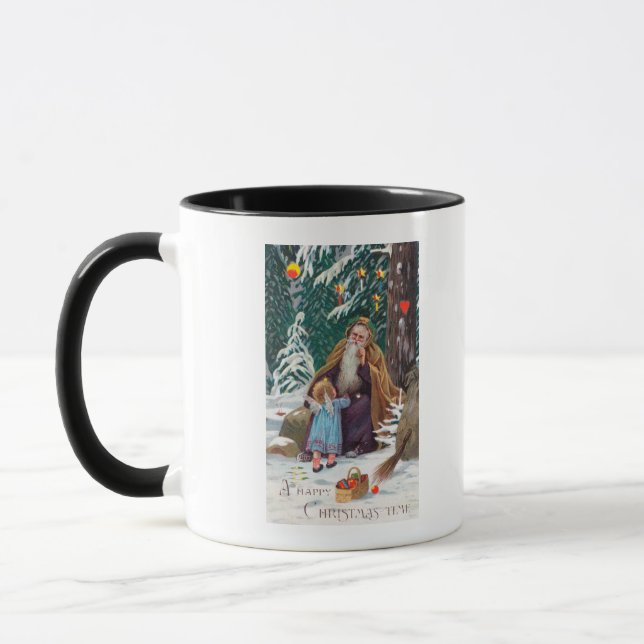 Tasse Un joyeux Noël Père Noël avec (Gauche)
