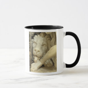 Tasse Un lion léchant le pied de Daniel