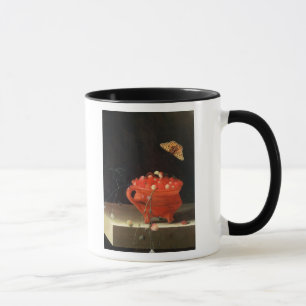 Tasse Un pot de fraisiers communs