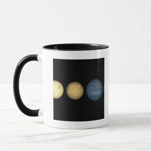 Tasse Un rendu d'artiste comparant naines brunes 2 (Gauche)