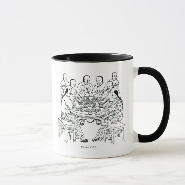 Tasse Un repas amical (Droite)