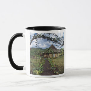 Tasse Un village des Highlands, Goroka, Papouasie-Nouvel