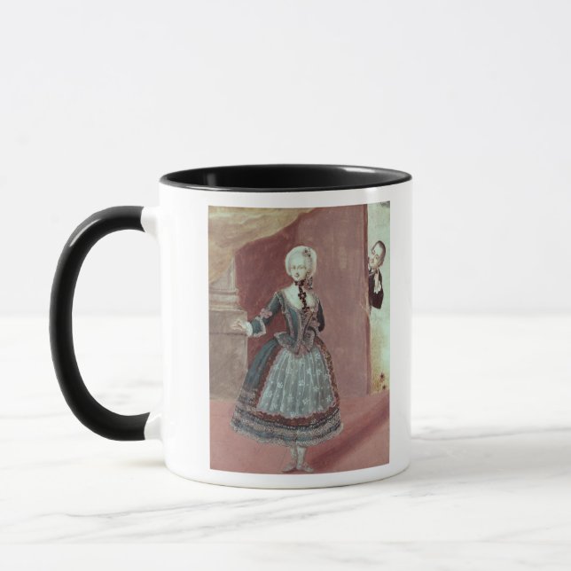 Tasse Une actrice dans le rôle de Rosine (Gauche)