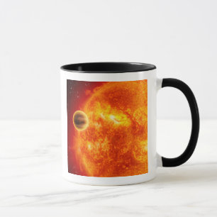 Tasse Une exoplanète géante du gaz