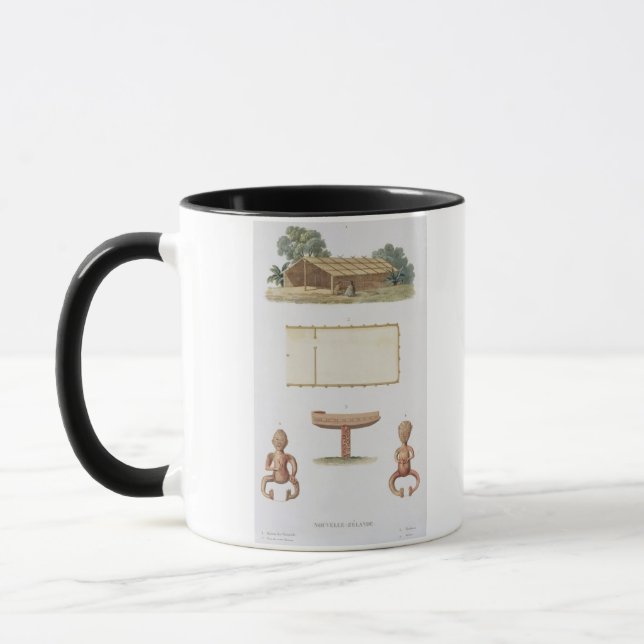 Tasse Une maison d'esprit, Nouvelle Zélande, du 'autour (Gauche)