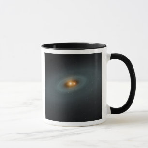 Tasse Une paire serrée des étoiles et d'un disque
