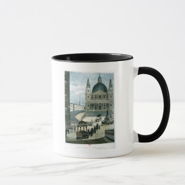 Tasse Une représentation précise de la voiture funèbre (Droite)