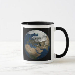 Tasse Une vision globale de l'Europe et de la Scandinavi