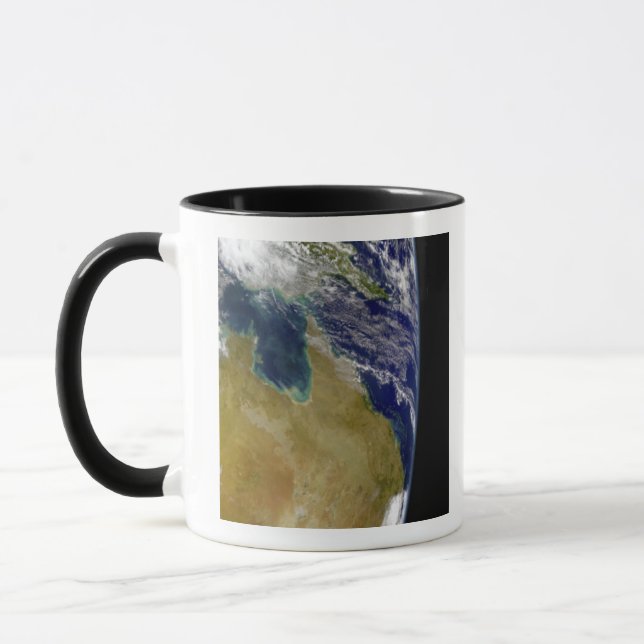 Tasse Une vue partielle de la Terre montrant l'Australie (Gauche)