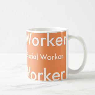 Tasse unisexe d'assistant social