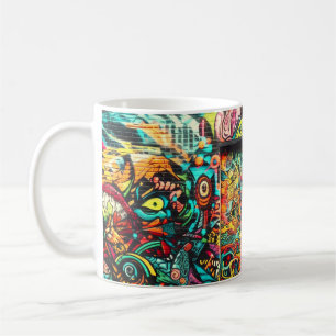 Tasse Urban Chaos – Énergie de l'art de rue vibran