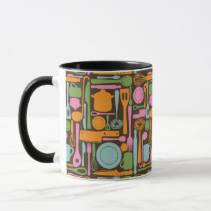 Tasse Ustensiles de cuisine Motif 3