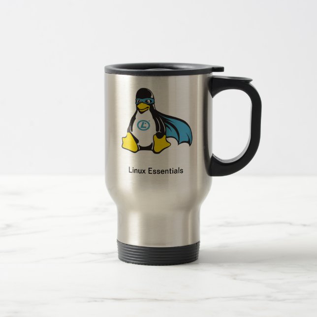 Tasse V3 de voyage de bases de Linux (Droit)