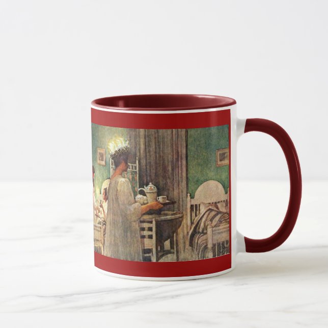 Tasse Vacances du St Lucia de Suédois par Carl Larsson (Droite)