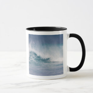 Tasse Vague bleue s'écrasant, Maui, Hawaii, États-Unis 3