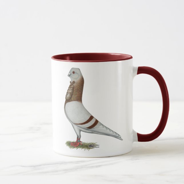 Tasse Valencienne Figurita Pigeon (Droite)