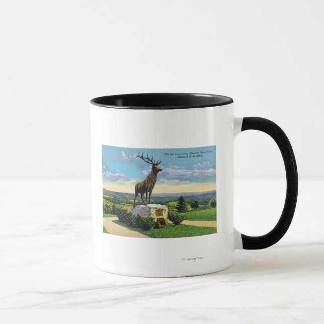 Tasse Vallée de la rivière Deerfield sur le sentier Moha (Droite)